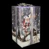 Northlight Lighted and Musical Santa Claus Snowing Gift Box Christmas Decoration, 12", Red view 2