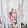 Northlight Lighted and Musical Santa Claus Snowing Gift Box Christmas Decoration, 12", Red view 4