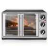 Elite Gourmet ETO2530M Double French Door Countertop Toaster Oven, Bake, Broil, Toast, Keep Warm, Fits 12" pizza, 25L capacity, Stainless Steel & Black view 1