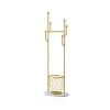 Coat Rack Freestanding Coat Rack Freestanding Hat Rack with Clothes Basket, Home Rod Hanger Bedroom Living Room Standing Coat Stand Hallway/Entrance Hanger Brackets view 1