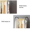 Coat Rack Freestanding Coat Rack Freestanding, Large Coat Rack with 3 Hooks and Storage Box, Multifunctional Steel Rack with 2 Drawers Hallway/Entrance Hanger Brackets ( Color : Brass , Size : 43*30*1 view 3