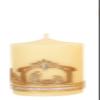 A&C Quinceaeras and More Velas decorativas con cruz de repujado candle with cross Cirio Belen view 1