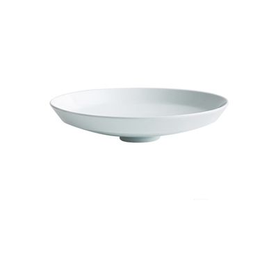 Dessert Dishes Plates Serving Plate Serving Dish Cold Dishes 10-14 Inch Hat Soup Plate Deep Plate Open Bowl Cold Dish Plate Dessert Plate (Color : Brass, Size : 10 inch)