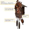 Classic German t Cuckoo Clock Nordic Retro Wood Cuckoo Wall Clock for Living Ro view 2