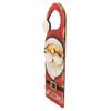 Northlight Santa Claus Welcome Christmas Door Knob Hanger, 14", Red view 3