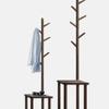 Coat Rack Freestanding Floor-Standing Coat Rack Creative Single-Pole Vertical Coat Rack Living Room Bedroom Heavy-Duty with Bench Coat Rack Hallway/Entrance Hanger Brackets (Size : Medium) view 4