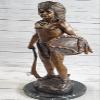 Native American Indian Warrior Chief Bronze Bust Sculpture Statue Figurine Sale Gift Handmade Artwork Sale Deal by Think Bronze view 1