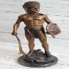Native American Indian Warrior Chief Bronze Bust Sculpture Statue Figurine Sale Gift Handmade Artwork Sale Deal by Think Bronze view 2
