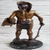 Native American Indian Warrior Chief Bronze Bust Sculpture Statue Figurine Sale Gift Handmade Artwork Sale Deal by Think Bronze view 4