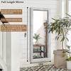 AAZZKANG Wall Mirror Full Length Rustic Wood Framed Floor Mirrors 58"x24" Rectangle Large Full Body for Bedroom Living Room Entryway Dressing Room White view 2