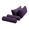 Prolinemax Style V2 Twin Size Velvet Pipe Trim Indoor Daybed Bolster Pillow Cushion Fitted Sheet |Cover ONLY| AD339 view 3