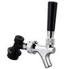 1PCS Craft Beer Tap With Liquid Ball Lock Quick Disconnect Assembly, Brewing Chrome Beer Faucet Taps Home Brewery Draft Beer Dispenser (Color : Tap plastic handle) view 2