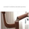 VNABO Vertical Coat Rack Wooden Coat Stand Light Luxury Heavy Duty Coat Rack Tree with 6 Hooks for Bedroom Living Room view 4