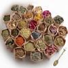 Dried Herbs for Witchcraft Supplies and Tools - 30 Wiccan Herbs for Protection, Herbal Magic, Spells, Wicca Altar Supplies - Crystal Spoon Included view 1