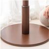 VNABO Wood Coat Rack Classic Retro Coat Rack Tree Floor Standing Coat Stand Sturdy Round Base Coat Shelf for Office Entryway view 4