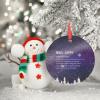 Man Cave Christmas Ornaments Man Cave Definition Typography Personalized Christmas Ornaments 2022 Man Cave Quote Ornaments for Christmas Trees Keepsake Holiday Christmas Keepsake New Year Gifts view 3