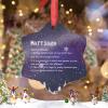 Marriage Definition Typography Christmas Ornaments 2022 Marriage Christmas Tree Ornaments Marriage Definition Personalized Christmas Ornaments Keepsake Gifts for Holiday Souvenir Wedding Birthday view 2