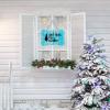 Alioyoit Rustic Christmas Wood Sign Plaque Shitters Full Clark Xmas Wood Door Hanger Sign Plaque Home Sign Shabby Chic Style Wall Decorations Home Decor for Patio Living Room view 4