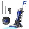 Upright Vacuum Cleaner, Aspiron 1200W 25kPa 5-Mode Bagless Vacuum Cleaner with Crevice Tool & Extension Wand,3L Dust Cup with HEPA Filter, Upright Vacuum for Carpet, Pet Hair,Hard Floor,Tile Particles view 1