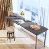 VIOPVERY Contact Paper 15.7"x197" Solid Grey Wallpaper Peel and Stick Wall Paper Waterproof Easily Removable Self-Adhesive Film Wall Covering for Kitchen Countertop and Cabinet Shelf Liner Decorative view 4