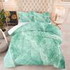 Albideyaa Classic Marble Theme Bedding Comforter Set King Size Navy Blue Gold Printed Pattern Bedding Duvet Set for Boys Girls Teens Ultra Soft Microfiber Quilt Set with 2Pillowcase view 4