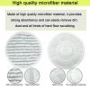 Eifrthe 10-Pack S7000 Replacement Steam Mop Pads,Compatible with Shark S7001 S7000AMZ, S7000 S7001TGT S7201 S7005 S7020 S8001 S8201 Series Steam Mop Pads,Steam & Scrub All-in-One Scrubbing Mop Pads view 4