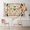 Vthxloi Moth Butterfly Flower Tapestry Gothic Tapestries Wall Hanging For Room And Home Decorations ( 60 X 40 Inch ) view 2