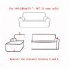 1-Piece Fit Stretch Sofa Cover, Sofa Slipcover Elastic Fabric Printed Pattern Chair Couch Settee Sofa Covers Universal Fitted Furniture Cover 1/2/3/4 Seater Protector Covers ( Color : #21 , Size : 74i view 2