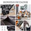 1-Piece Fit Stretch Sofa Cover, Sofa Slipcover Elastic Fabric Printed Pattern Chair Couch Settee Sofa Covers Universal Fitted Furniture Cover 1/2/3/4 Seater Protector Covers ( Color : #21 , Size : 74i view 3