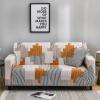 1-Piece Fit Stretch Sofa Cover, Sofa Slipcover Elastic Fabric Printed Pattern Chair Couch Settee Sofa Covers Universal Fitted Furniture Cover 1/2/3/4 Seater Protector Covers ( Color : #4 , Size : 35in view 1