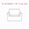 1-Piece Fit Stretch Sofa Cover, Sofa Slipcover Elastic Fabric Printed Pattern Chair Couch Settee Sofa Covers Universal Fitted Furniture Cover 1/2/3/4 Seater Protector Covers ( Color : #4 , Size : 35in view 2