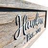 Rockin' Wood Custom Barnwood Christmas Tree Box Made with Real Rustic Reclaimed Wood in The USA - Tree Collar dcor Urban Farmhouse Style view 3