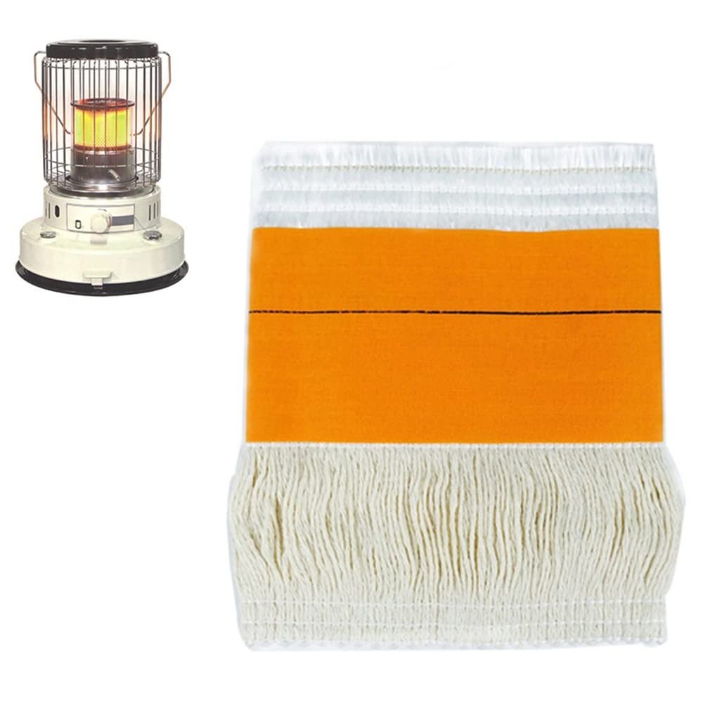 WEBUP 4 Pieces Replacement Wick for Kerosene Heater Outdoor Camping Kerosene Stove Heater Tent Oil Heater WickCotton + Fiberglass(65mm/75mm/85mm/95mm) (Size : 4x75mm)