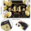 44th Happy Birthday Banner - Decorations for Men's Party Backdrop view 2