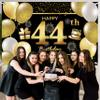 44th Happy Birthday Banner - Decorations for Men's Party Backdrop view 3