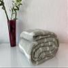 100% Muslin Cotton Pillow Shams, 4 Layers Soft Turkish Cotton Pillowcases, Pillowcase ONLY  No Blanket or Bedspread Included, Striped Green (King Size Two Pillowcase 20x36 (50x90cm)) view 3