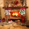 WEWILL Set of 6, 18'' Personalized Christmas Stockings with Embroidery Technology Xmas HolCustomized Stockings iday Gifts for Family Kids view 2