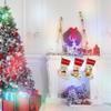 WEWILL Set of 6, 18'' Personalized Christmas Stockings with Embroidery Technology Xmas HolCustomized Stockings iday Gifts for Family Kids view 3