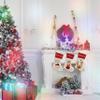 WEWILL Set of 6, 18'' Personalized Christmas Stockings with Embroidery Technology Xmas HolCustomized Stockings iday Gifts for Family Kids view 4