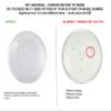 GLOB PRO SOLUTIONS AP4447014 PS3556215 EAP3556215 PD00025121 CKD5853 Glass Cooking Tray view 4