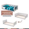 Floor bed for kids, Toddler house bed, Floor bed frame for kids, House bed for kids full size (Full, Grey) view 4