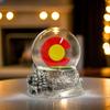 Colorado Snow Globe State Flag and Scene on Base 3.5 Inches Tall view 2