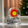 Colorado Snow Globe State Flag and Scene on Base 3.5 Inches Tall view 3