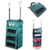 Pack Gear Hanging Luggage Organizer - Our Carry On Closet Insert Fits inside easily - Our Hanging Luggage Organizer Uses Velcro to Allow Instant Access to your Clothes (Mesh Green, Carry-On Size) view 1