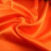 Ressito Split Sheets - Soft Luxury 600 Thread Count 5-Pieces Satin Split Bed Sheet Set for Adjustable Beds with 21 inches deep Pocket Split Queen, Orange view 1