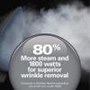Hamilton Beach Steam Iron & Vertical Steamer for Clothes with Scratch-Resistant Durathon Soleplate, Digital Fabric Selector + 8 Retractable Cord, 3-Way Auto Shutoff, Anti-Drip, 1800 Watts, Green view 3