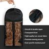 Studio Limited Hair WigHolder Hanger with Storage Bag Hairpieces Storage Holder Wigs Carrier Dust-proof Waterproof Hair Extensions Wig Hanger (Black - 1 Pack) view 3