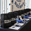 Fun Express 15" x 17" Large Senior Nonwoven Tote Bags - 12 Pieces view 3