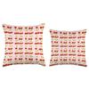Cherry Pattern Design Throw Pillow view 3