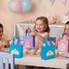 Fun Express 6" x 6" Nonwoven Mini Princess Party Tote Bags - 12 Pieces view 2